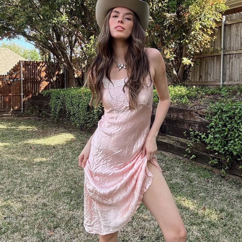 Vintage Silk Slip Dress